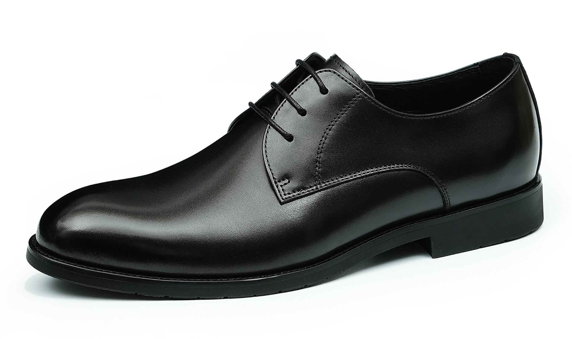 Men's Handmade Formal Plain Toe Derby