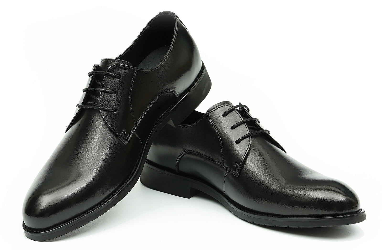 Men's Handmade Formal Plain Toe Derby