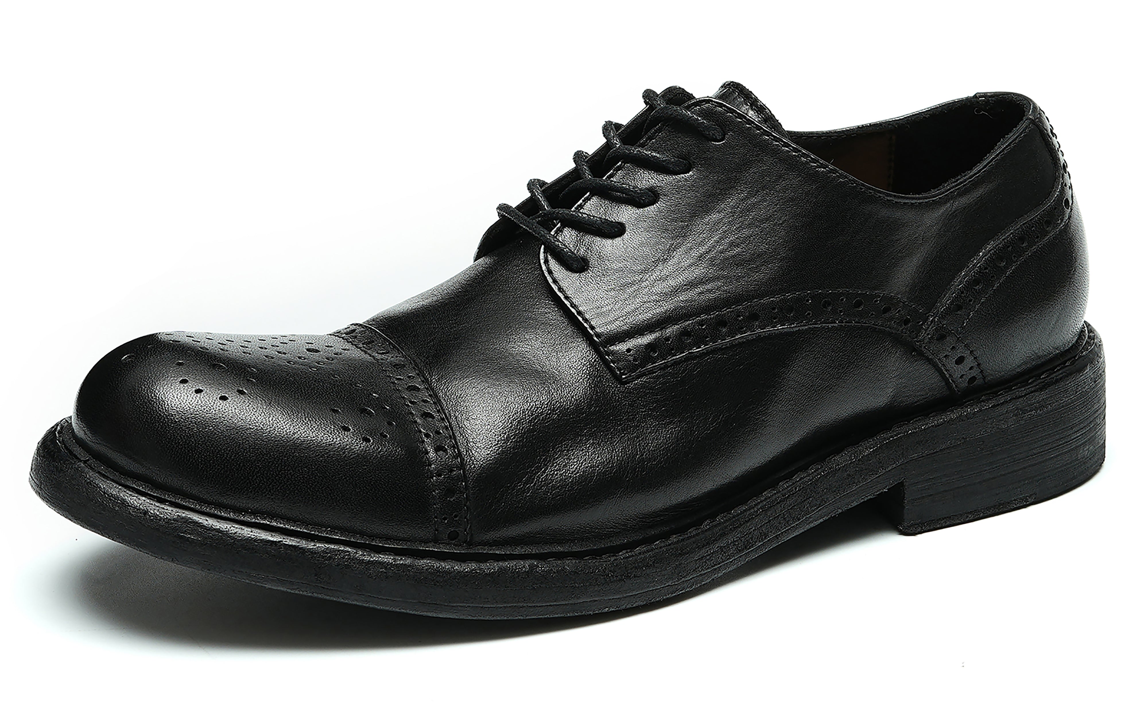 Men's Handmade Formal Dress Brogues Derby