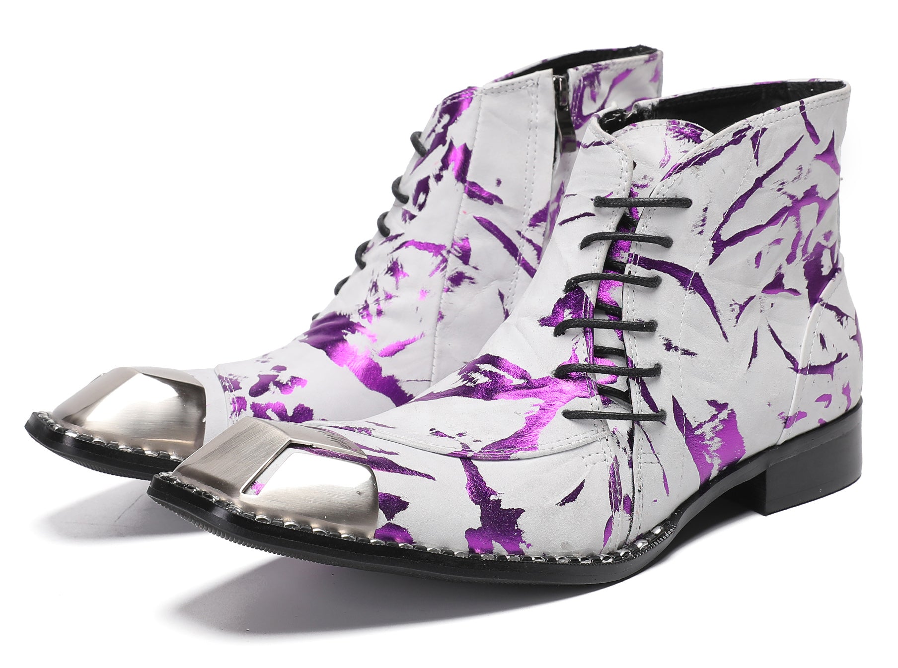 Cowboy boots with shoelaces 2025