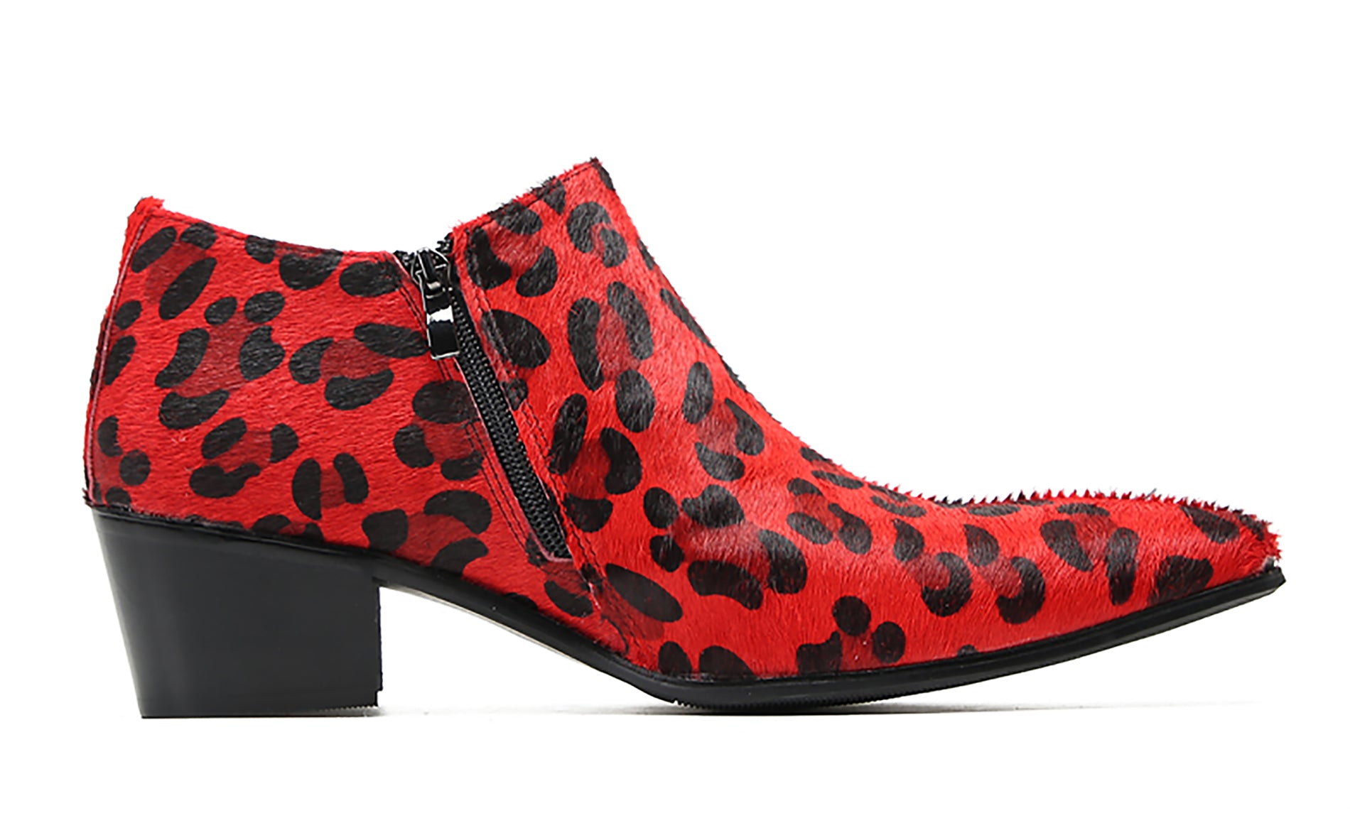 Zapatos de tacón Opera de gamuza a la moda para hombre