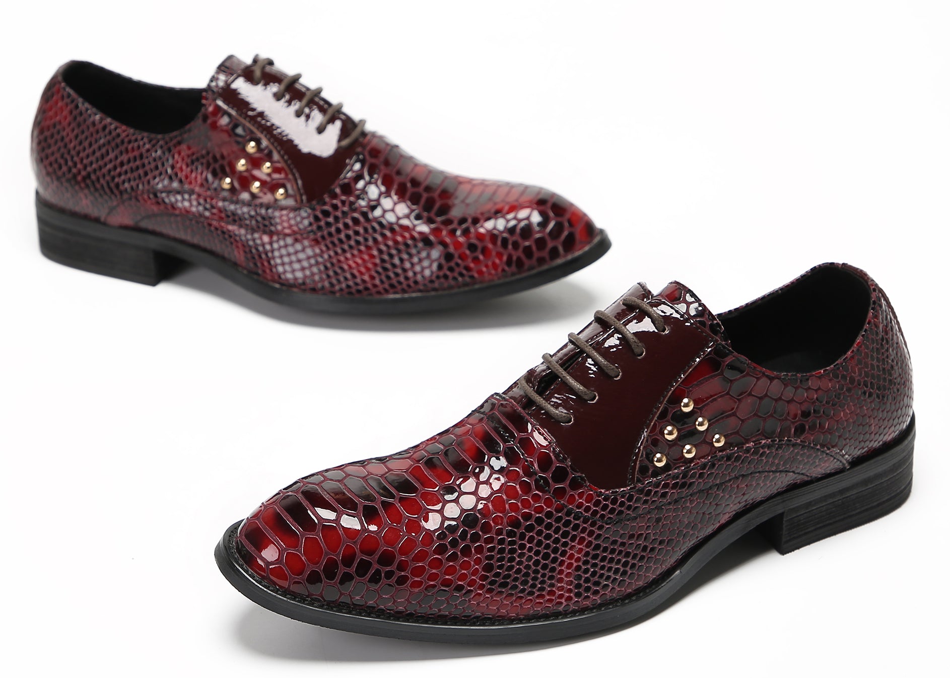 Mens Tuxedo Business Casual Shoes Oxfords