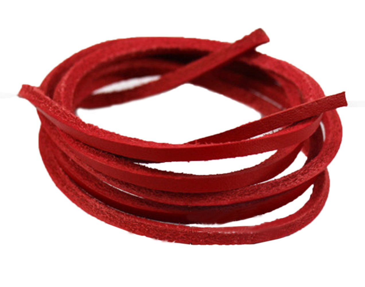 Square Leather Shoelaces - 1 Pair Pack YX-11