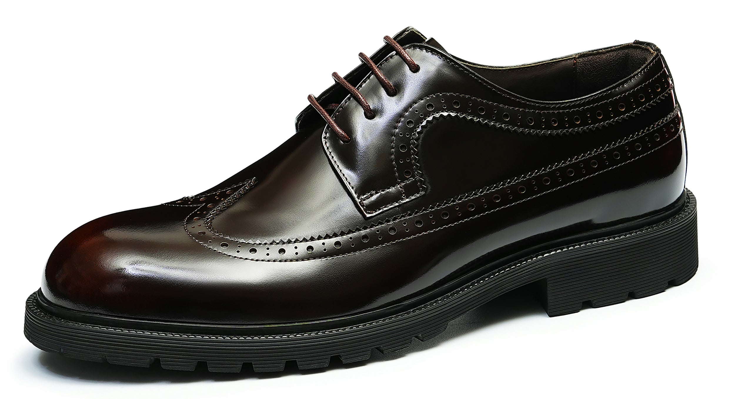 Men's Dress Formal Longwing Brogues Derby