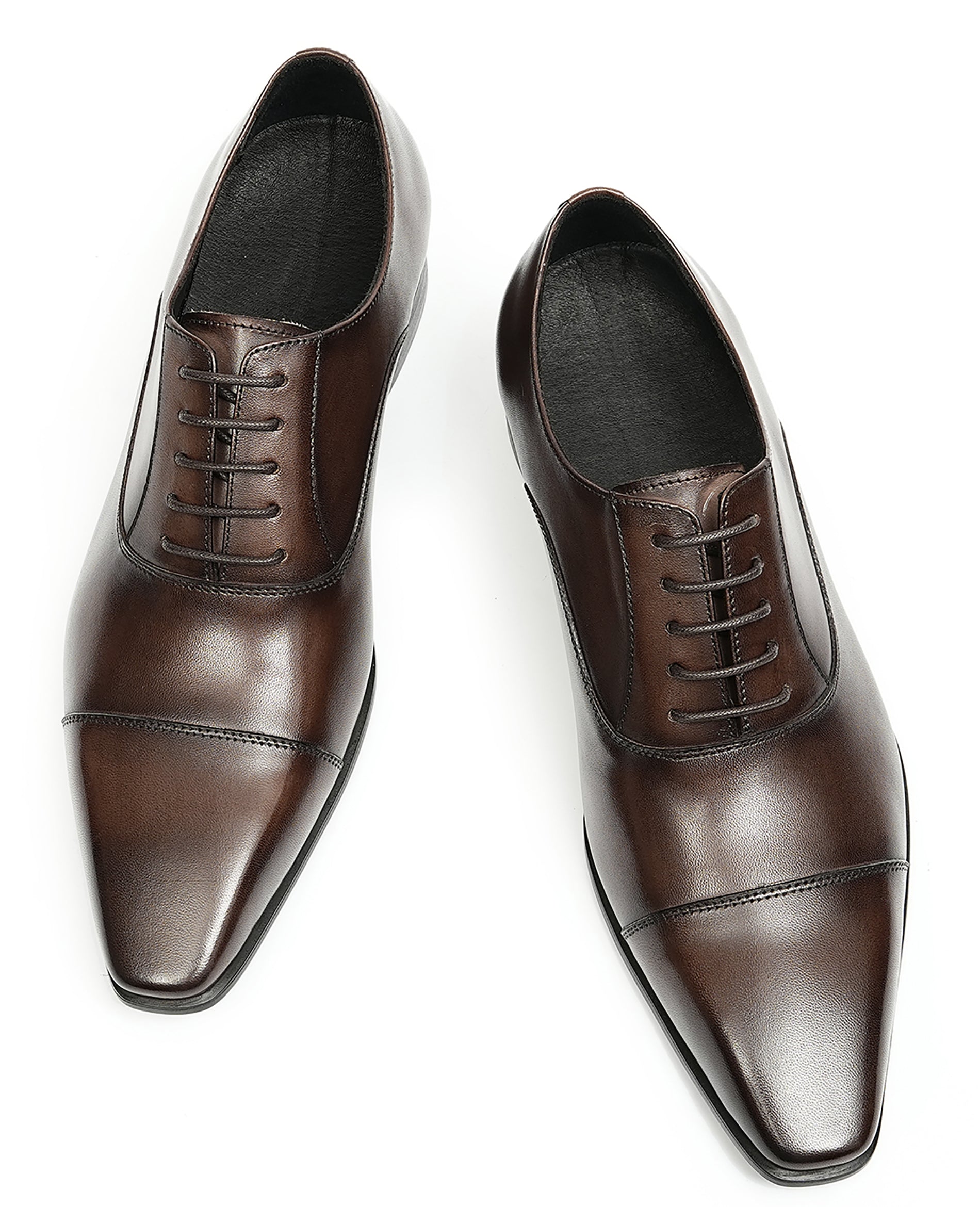 Men's Fashion Plain Toe Dress Formal Oxford