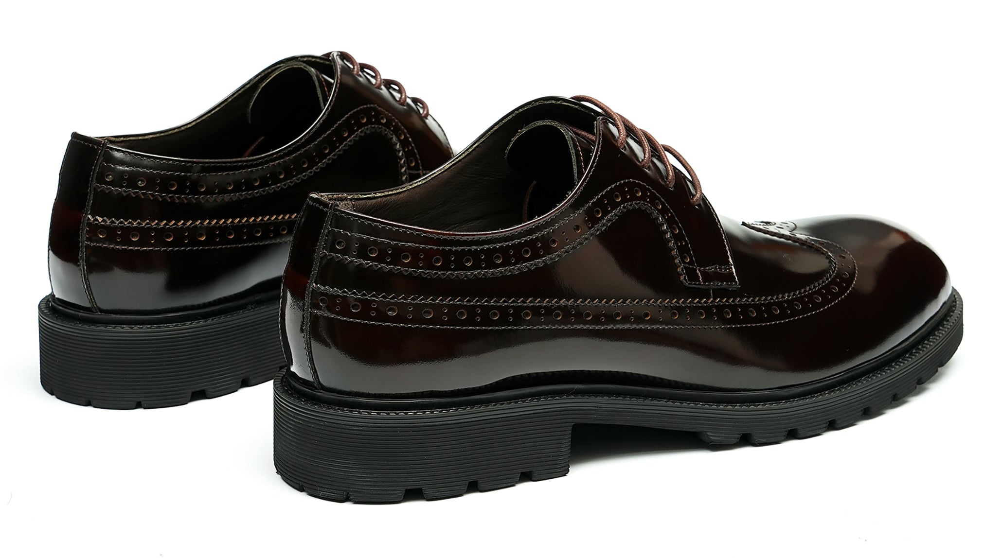 Men's Dress Formal Longwing Brogues Derby