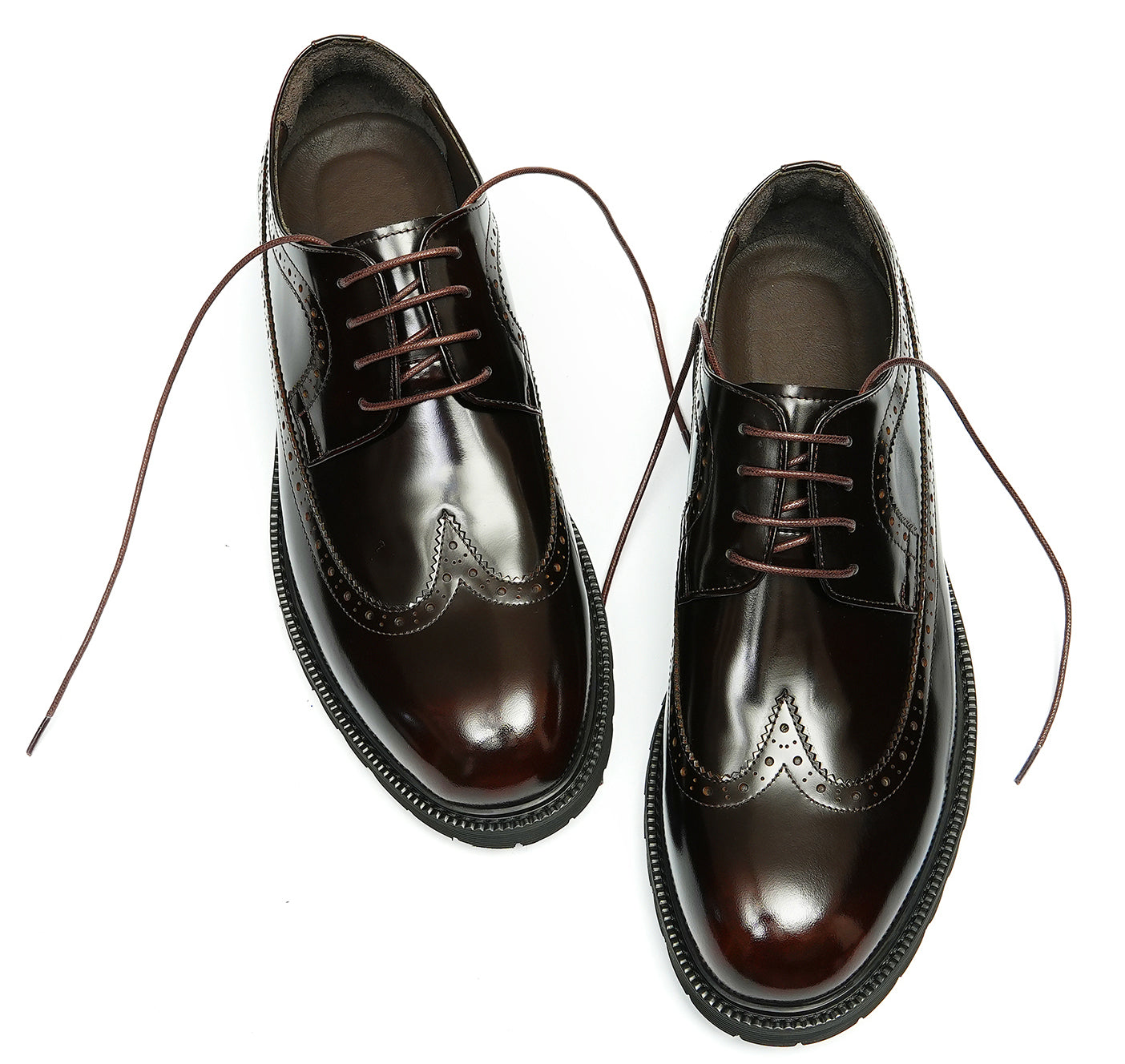 Men's Dress Formal Longwing Brogues Derby