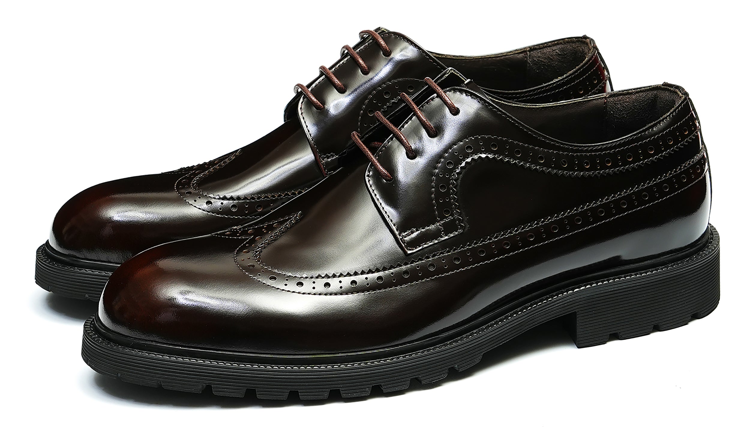 Men's Dress Formal Longwing Brogues Derby