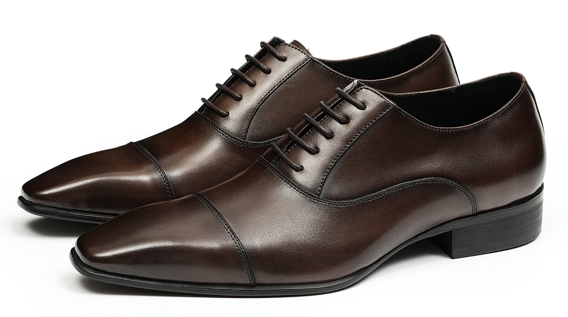 Men's Fashion Plain Toe Dress Formal Oxford