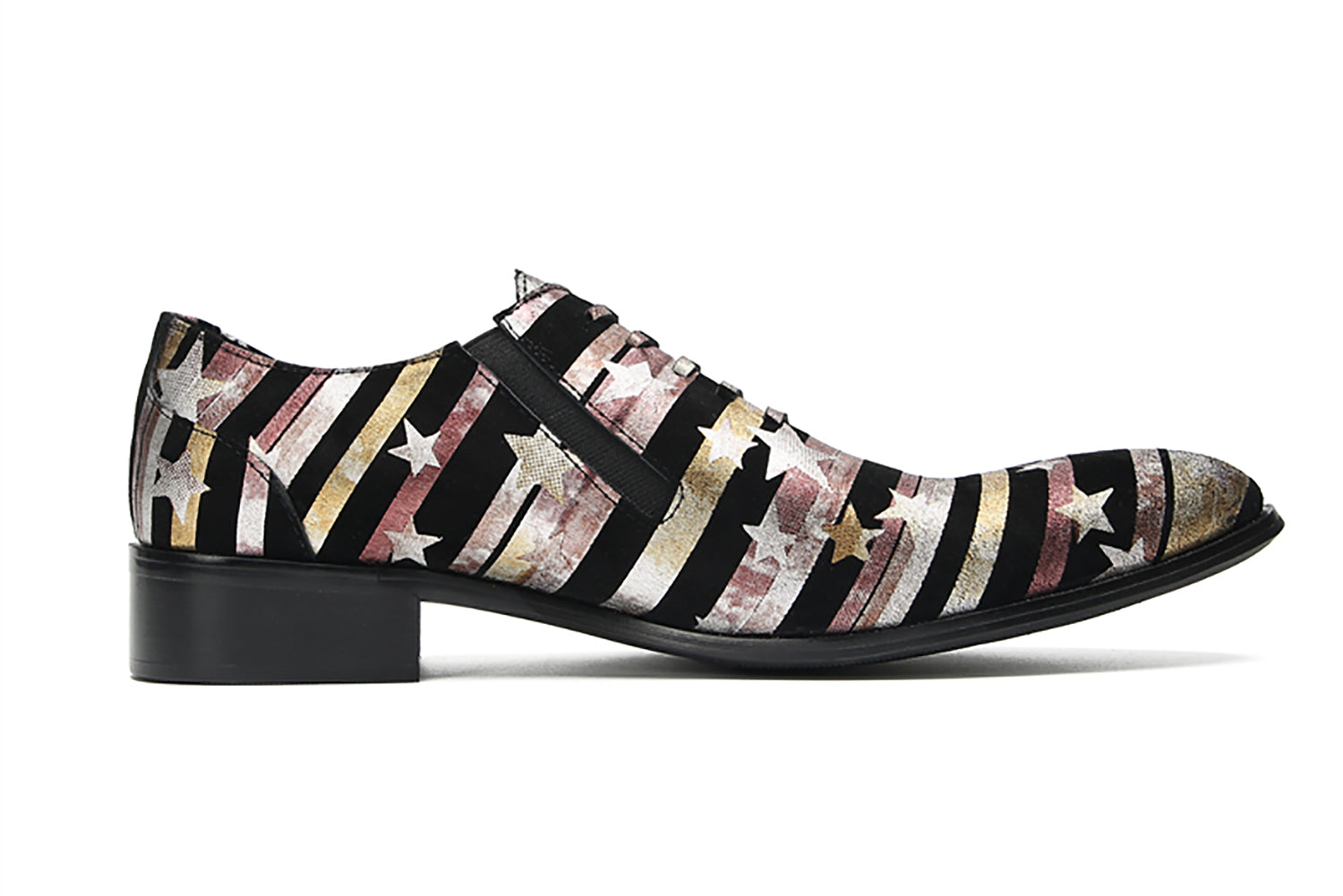 Men's Casual Star Stripes Loafers