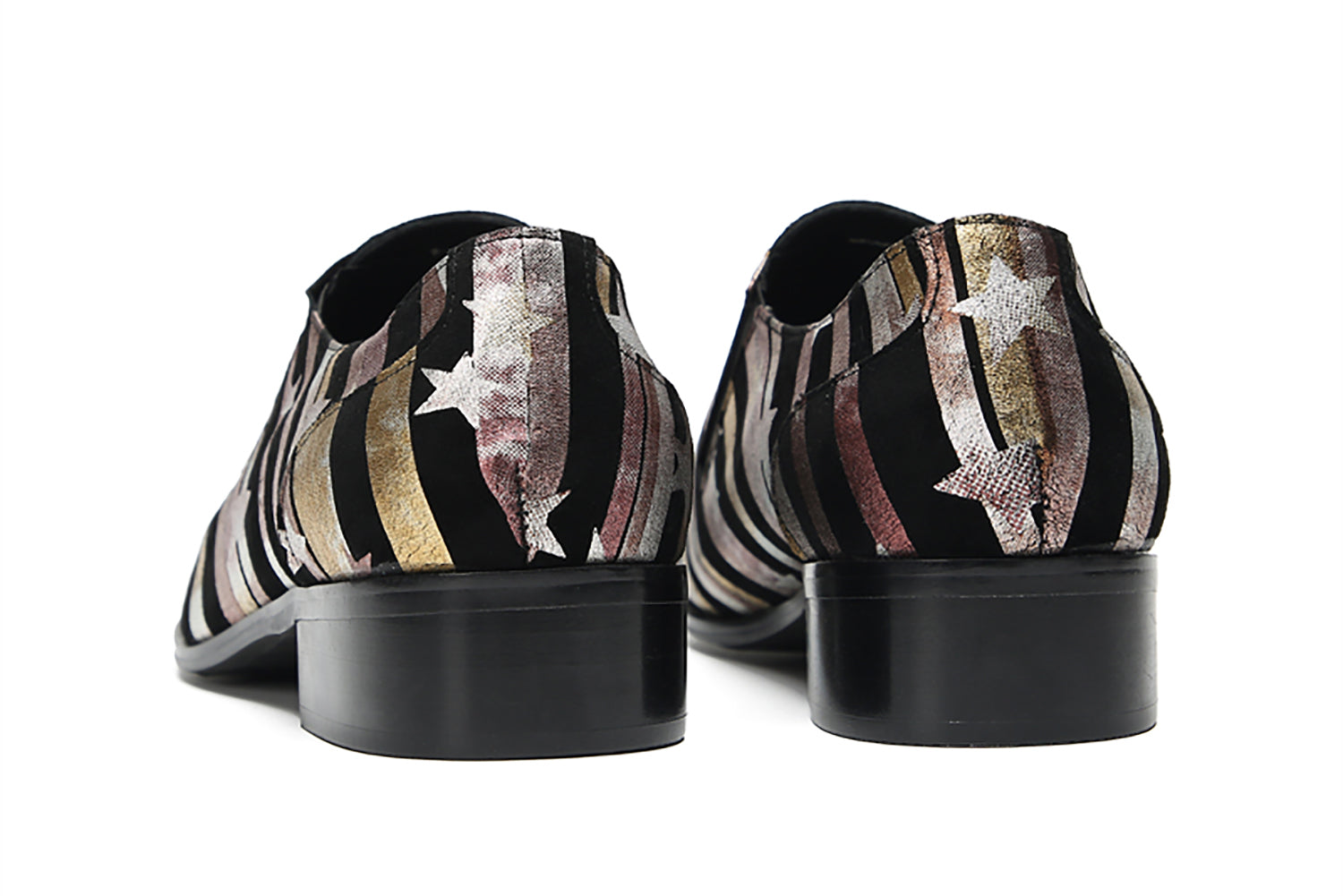 Men's Casual Star Stripes Loafers