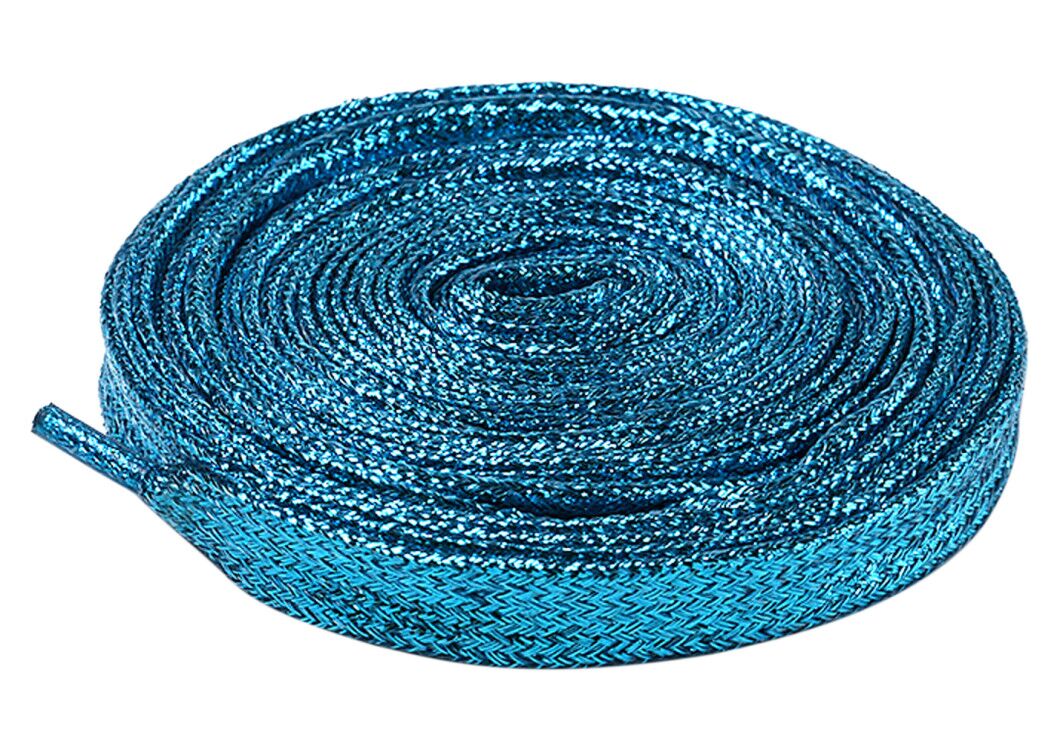 Glitter Flat Shoelaces - 1 Pair Pack BLX-01