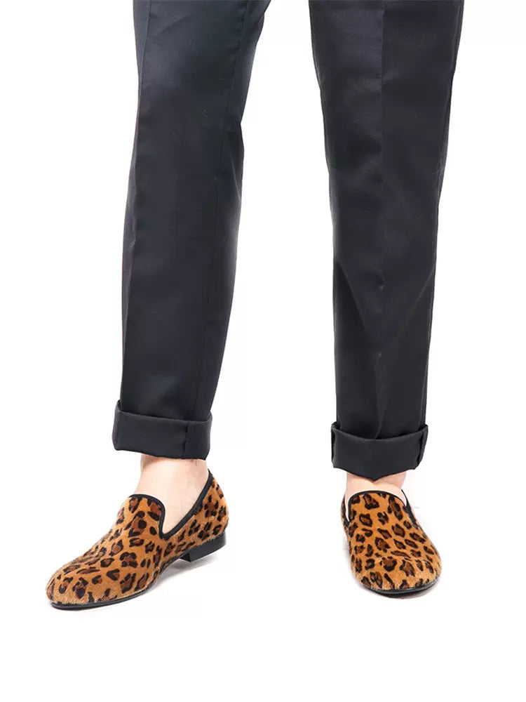 Men's Suede Casual Slip On Penny Loafers