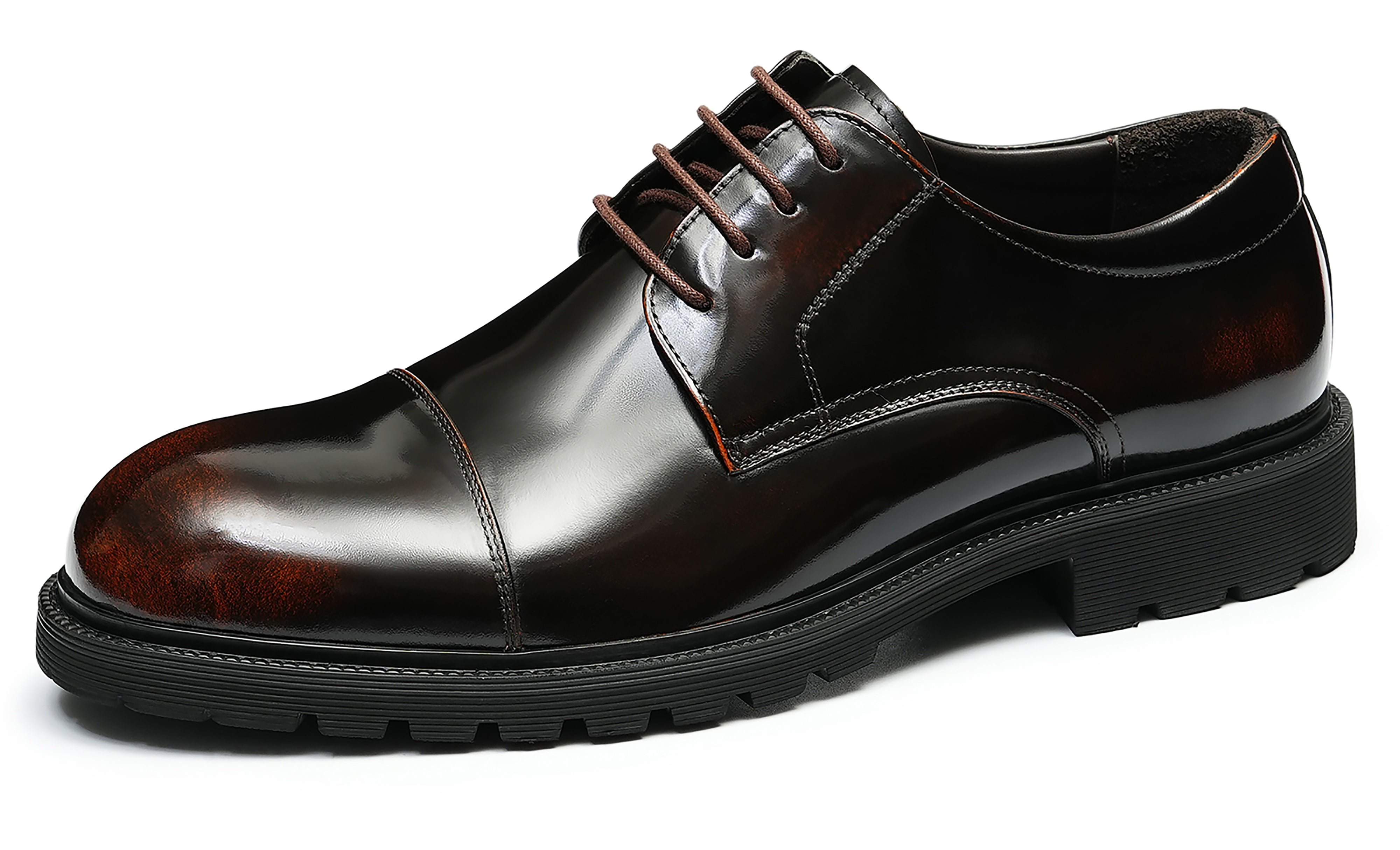 Men's Dress Formal Cap Toe Derby