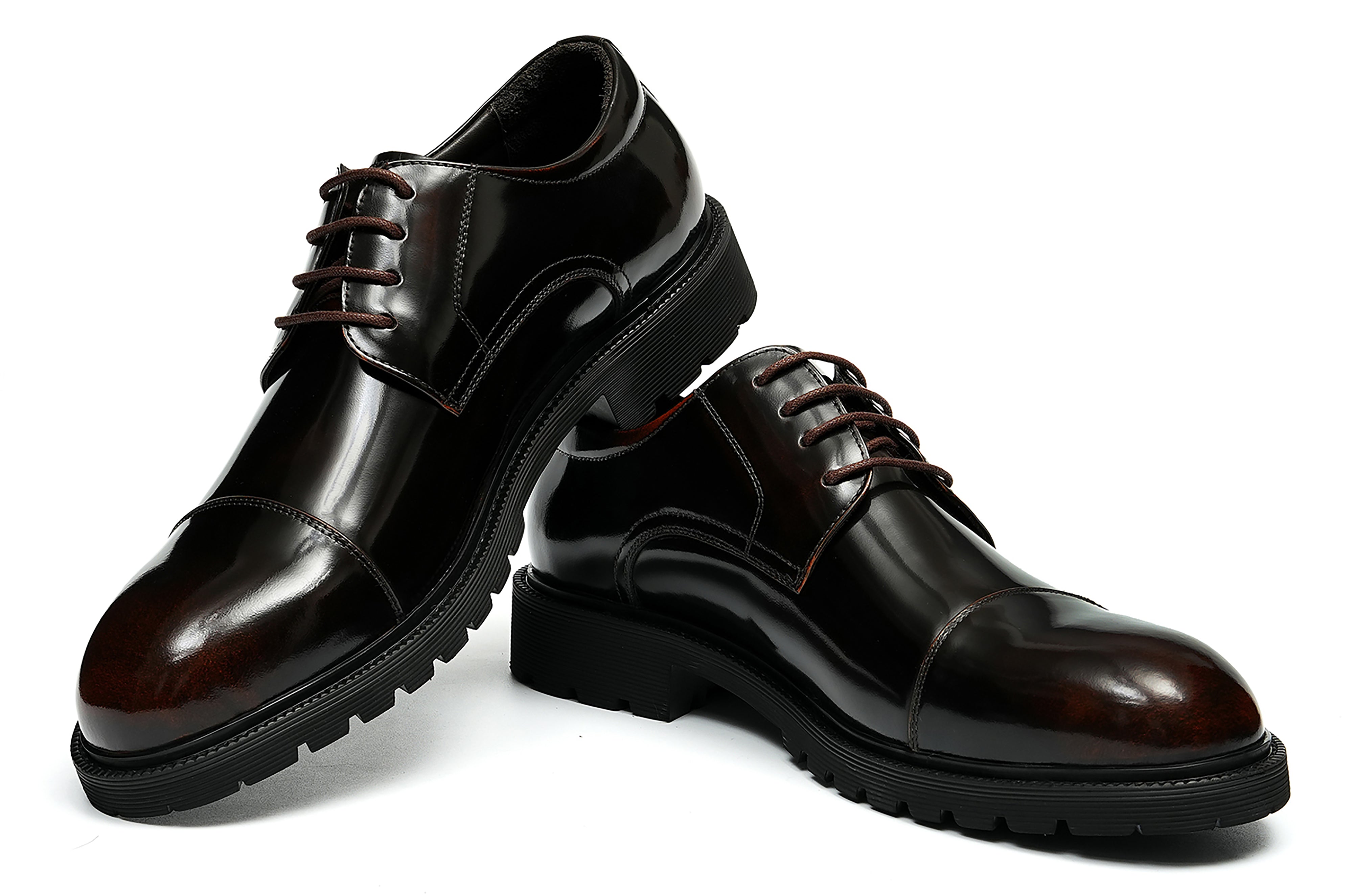 Men's Dress Formal Cap Toe Derby