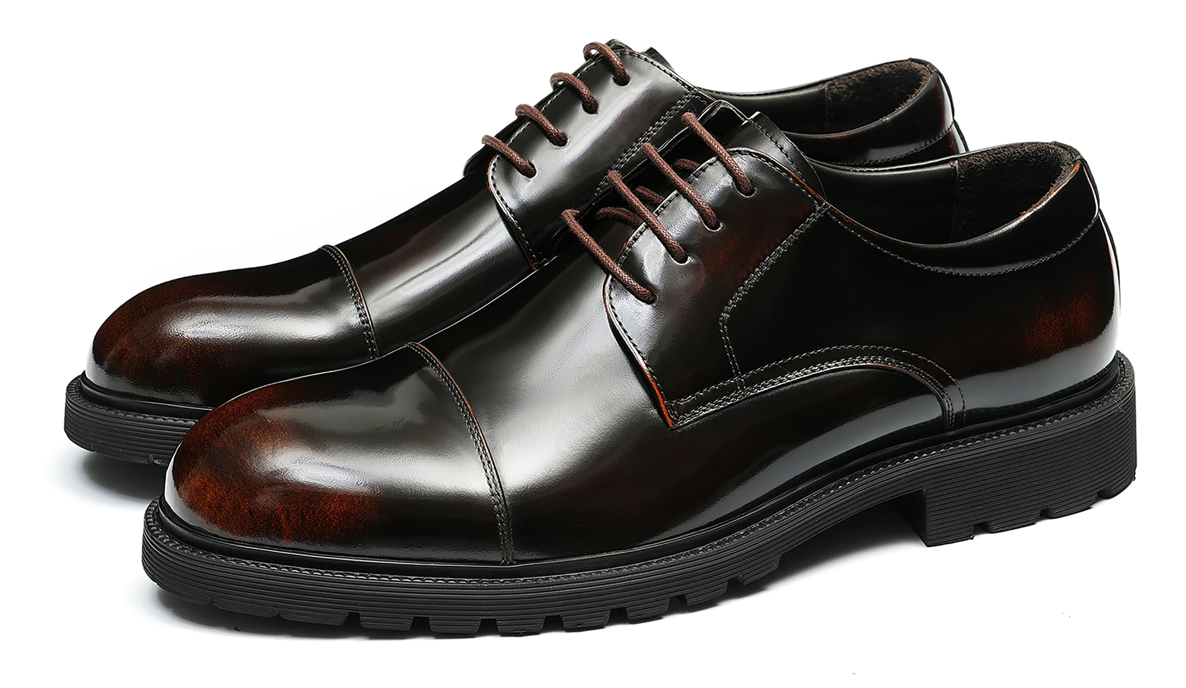 Men's Dress Formal Cap Toe Derby