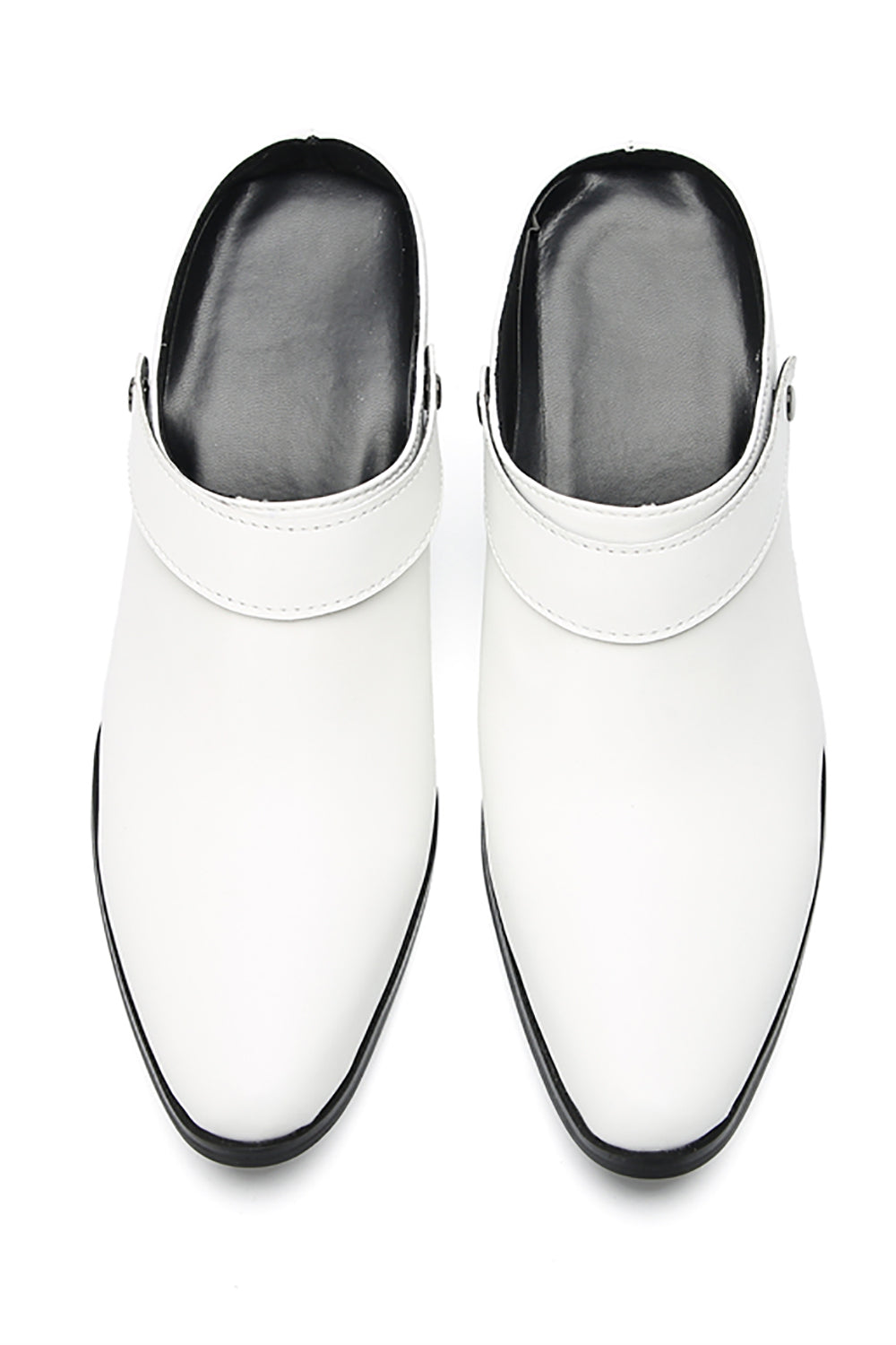 Men's High Heels Slippers Mules