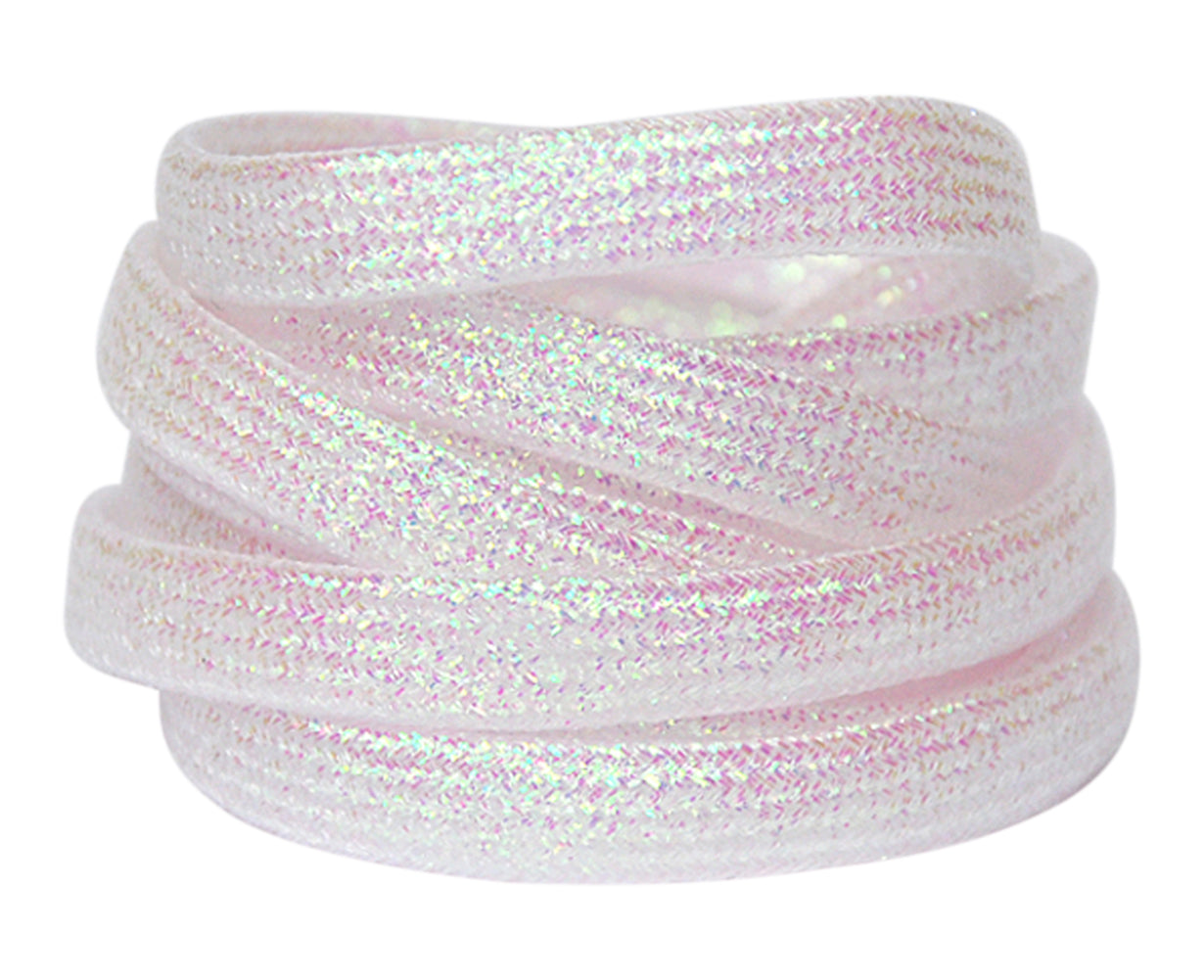 Glitter Flat Shoelaces - 1 Pair Pack BLX-01