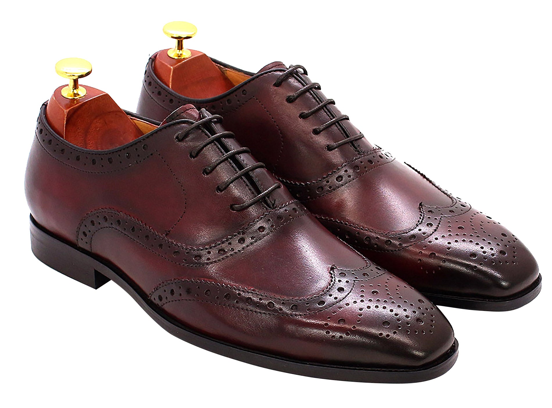 Vestido de hombre Oxfords formales con puntas de ala