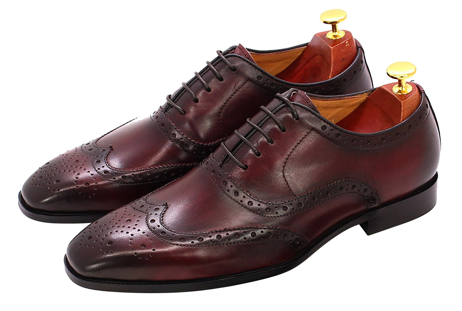 Vestido de hombre Oxfords formales con puntas de ala