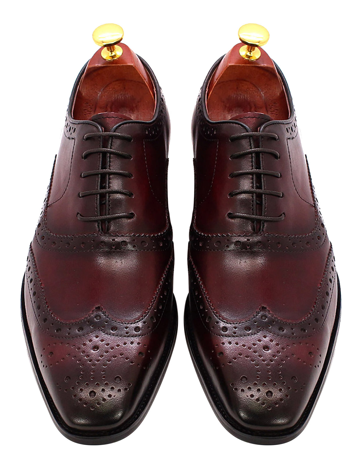 Vestido de hombre Oxfords formales con puntas de ala