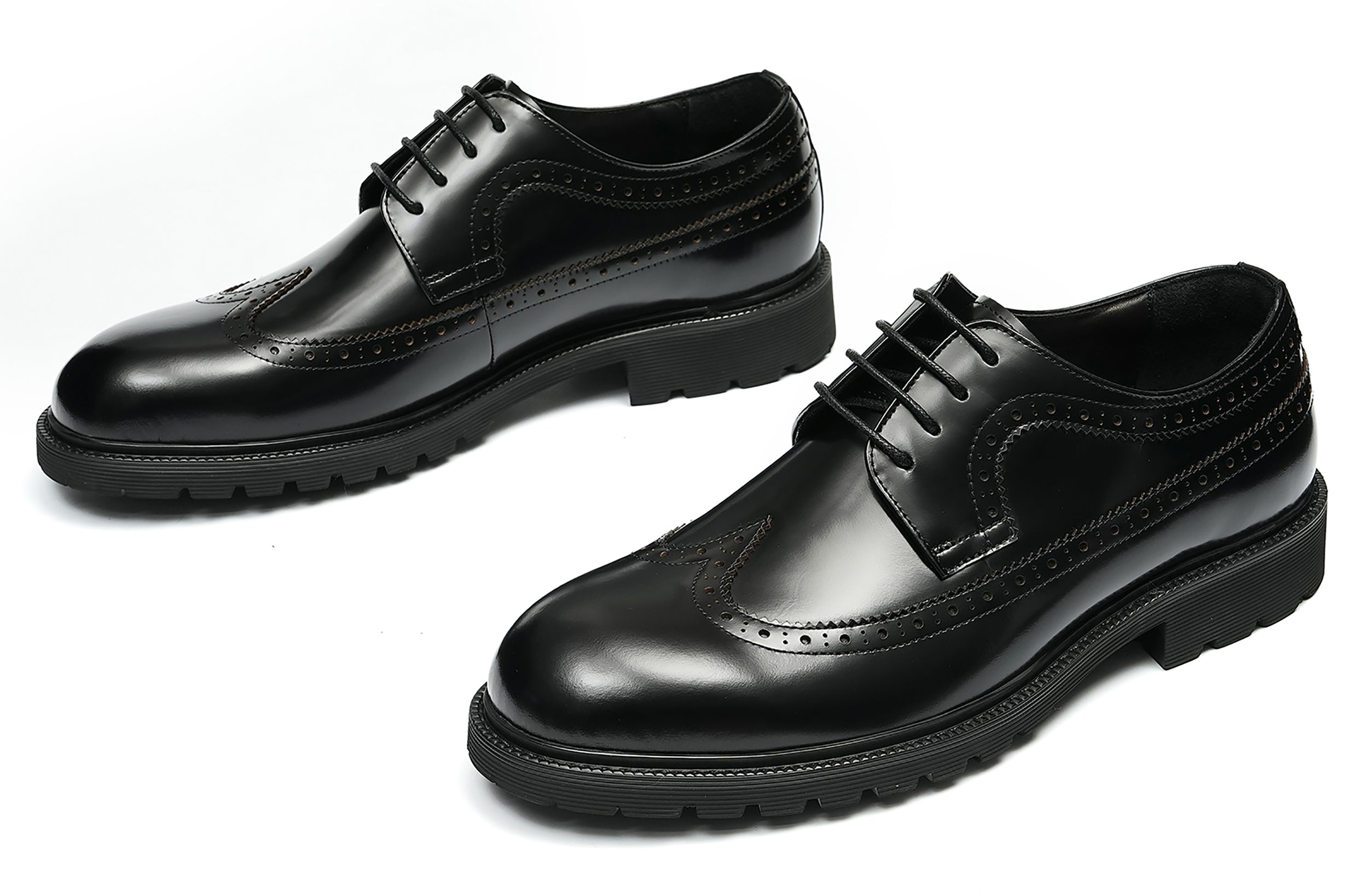 Men's Dress Formal Longwing Brogues Derby