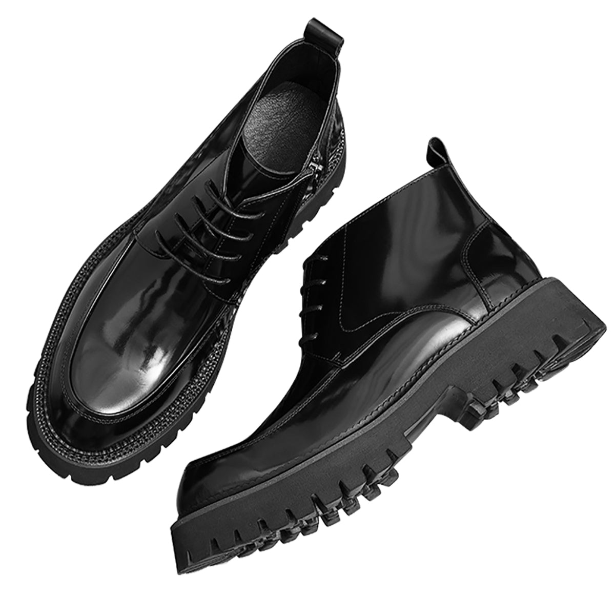 Men's Dress Thick Sole Oxfords Boots