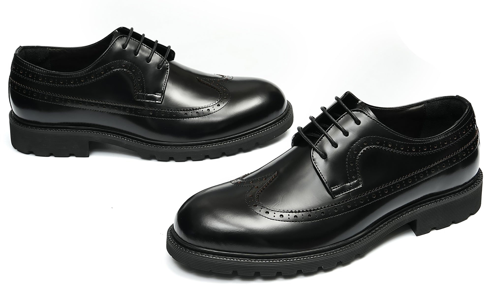 Men's Dress Formal Longwing Brogues Derby