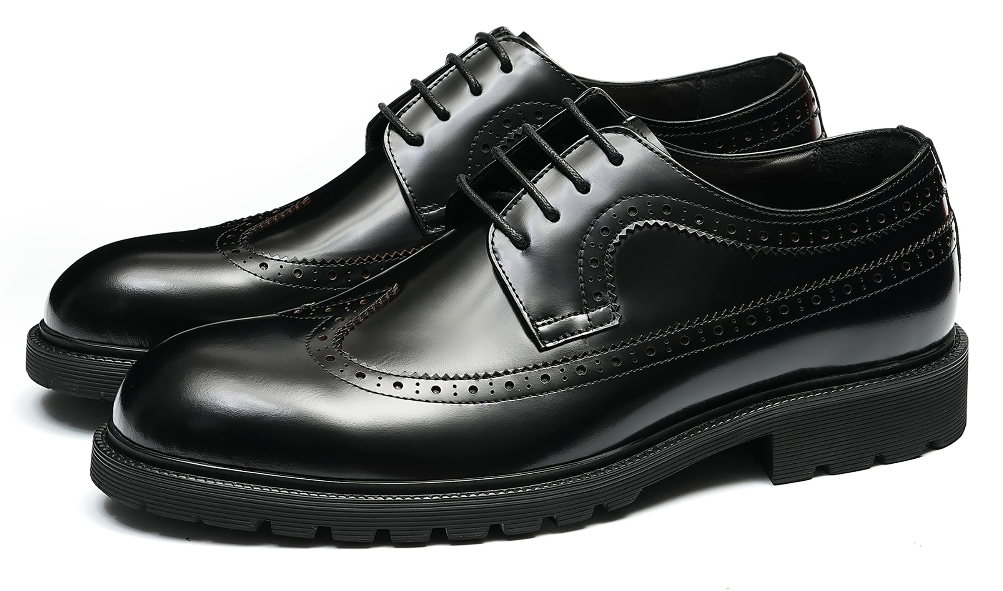 Men's Dress Formal Longwing Brogues Derby