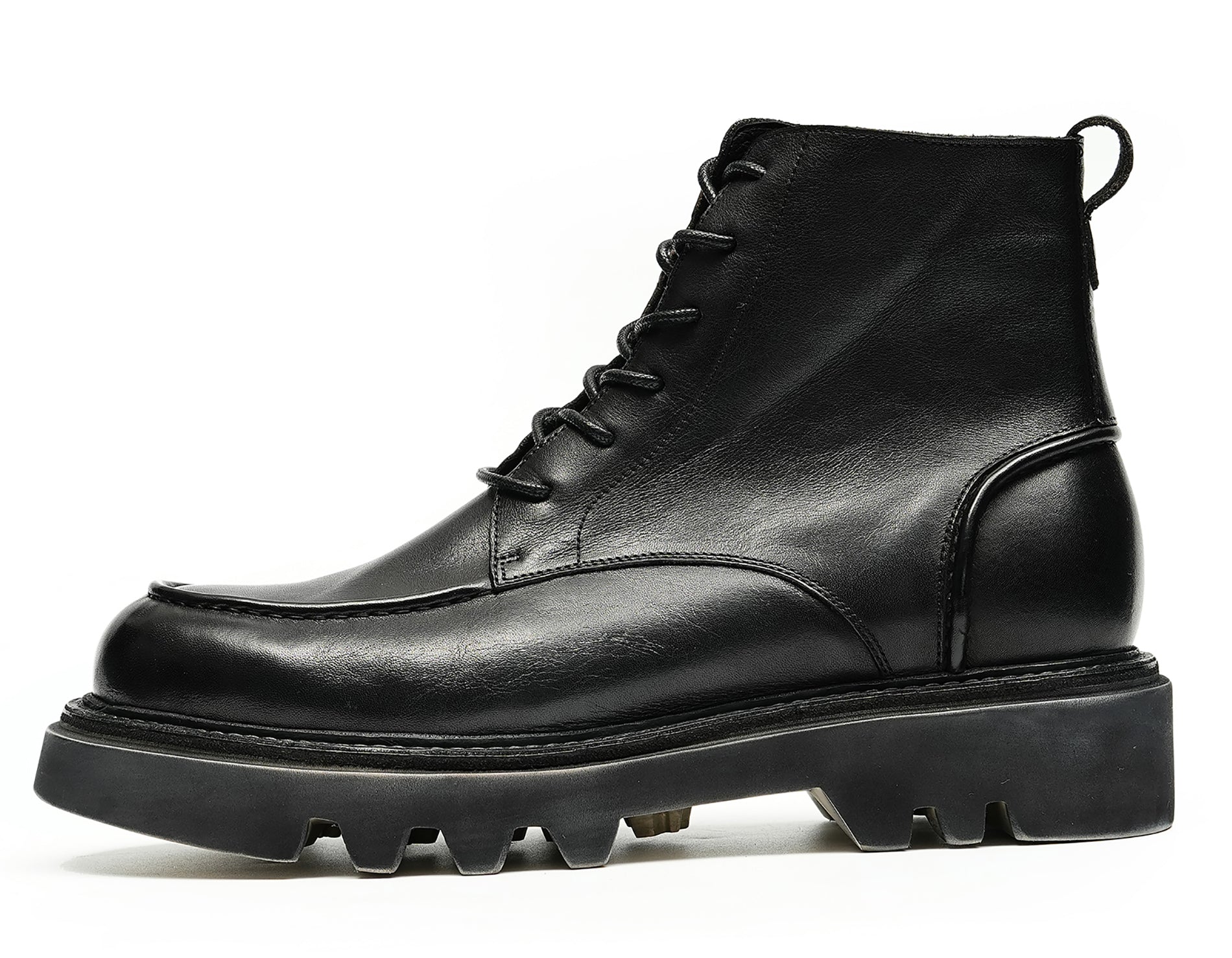 Men's Washed Crafted Soft Leather Oxfords Boots