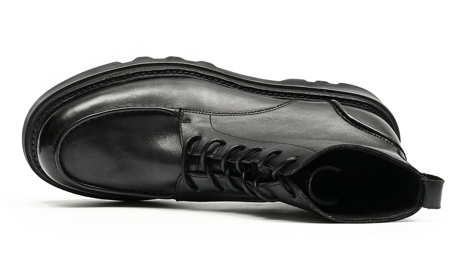Men's Washed Crafted Soft Leather Oxfords Boots