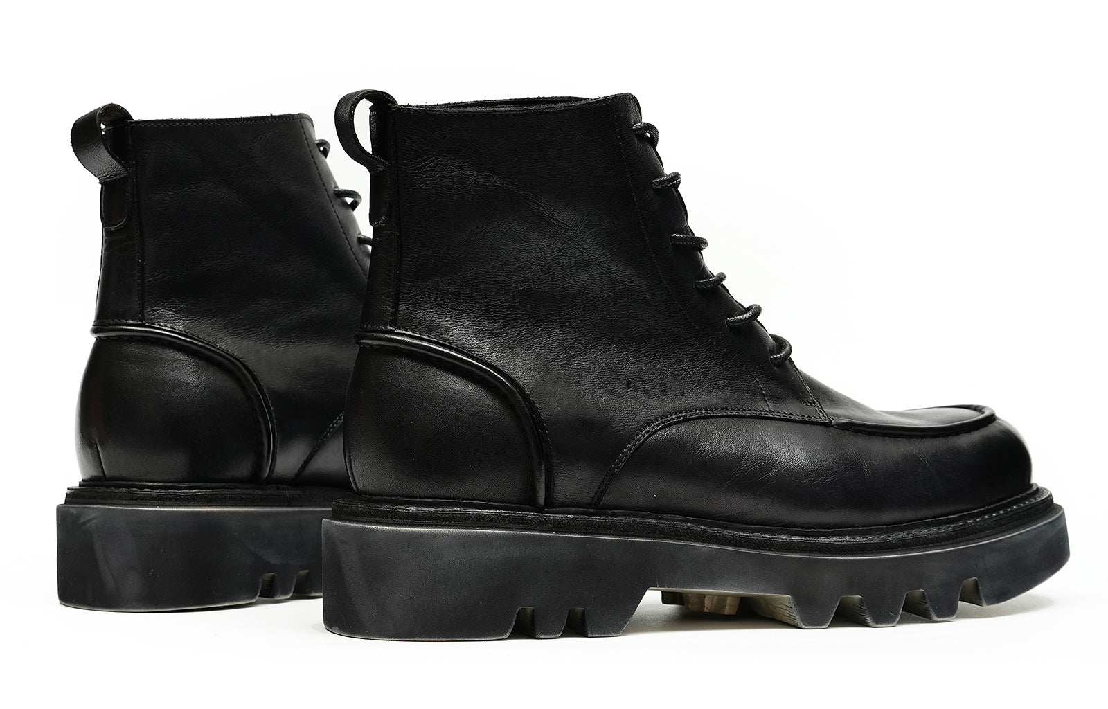 Men's Washed Crafted Soft Leather Oxfords Boots