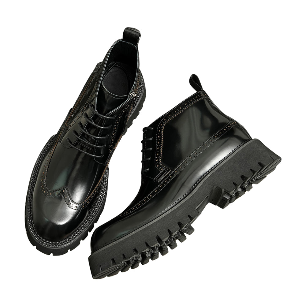Botas Oxford Brogues de moda para hombre