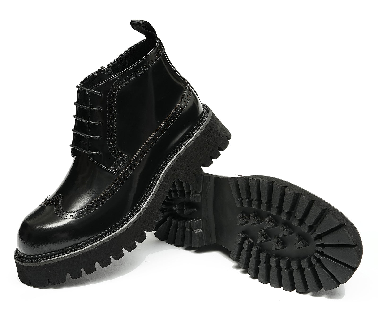 Botas Oxford Brogues de moda para hombre