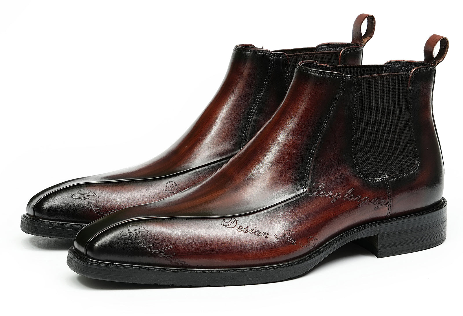 Men's Fashion Dress Formal Brogues Chelsea Boots