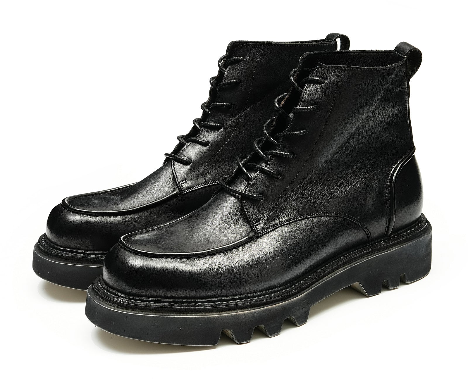 Men's Washed Crafted Soft Leather Oxfords Boots