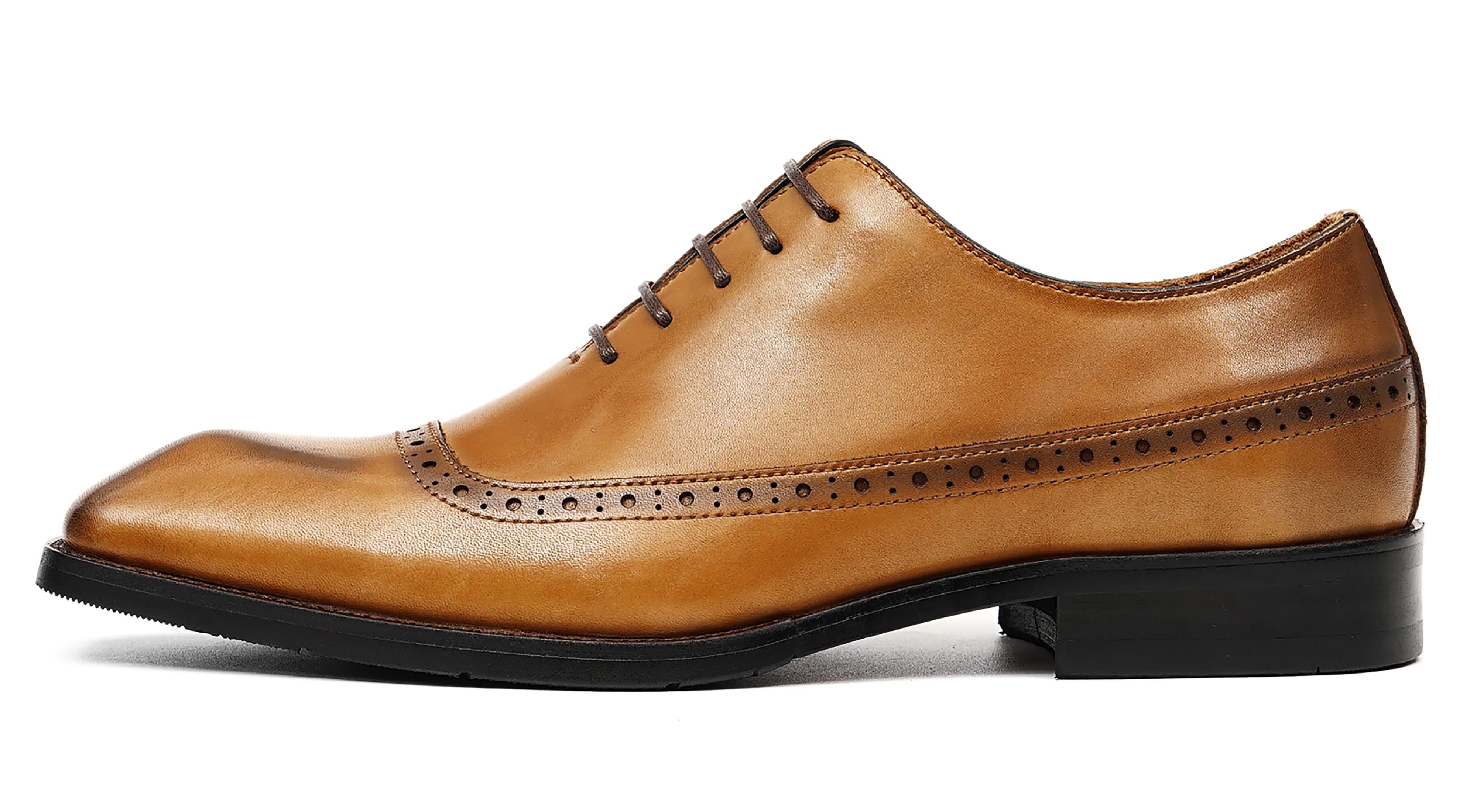 Men's Plain Toe Dress Brogues Oxfords