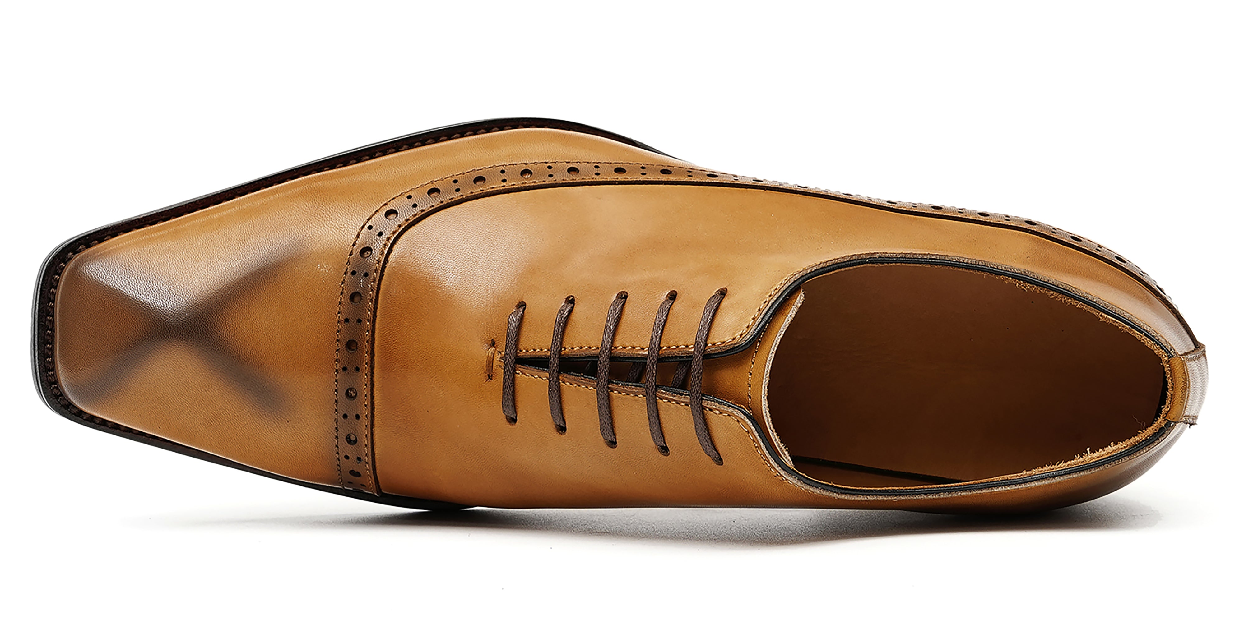 Men's Plain Toe Dress Brogues Oxfords