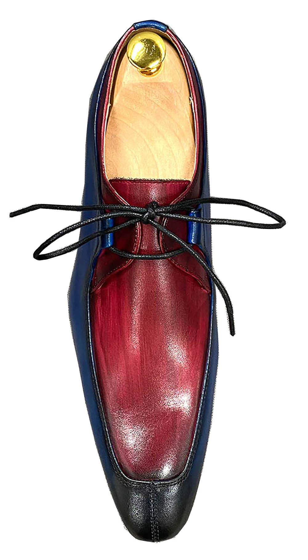 Men's Handmade Dress Formal Plain Toe Derby