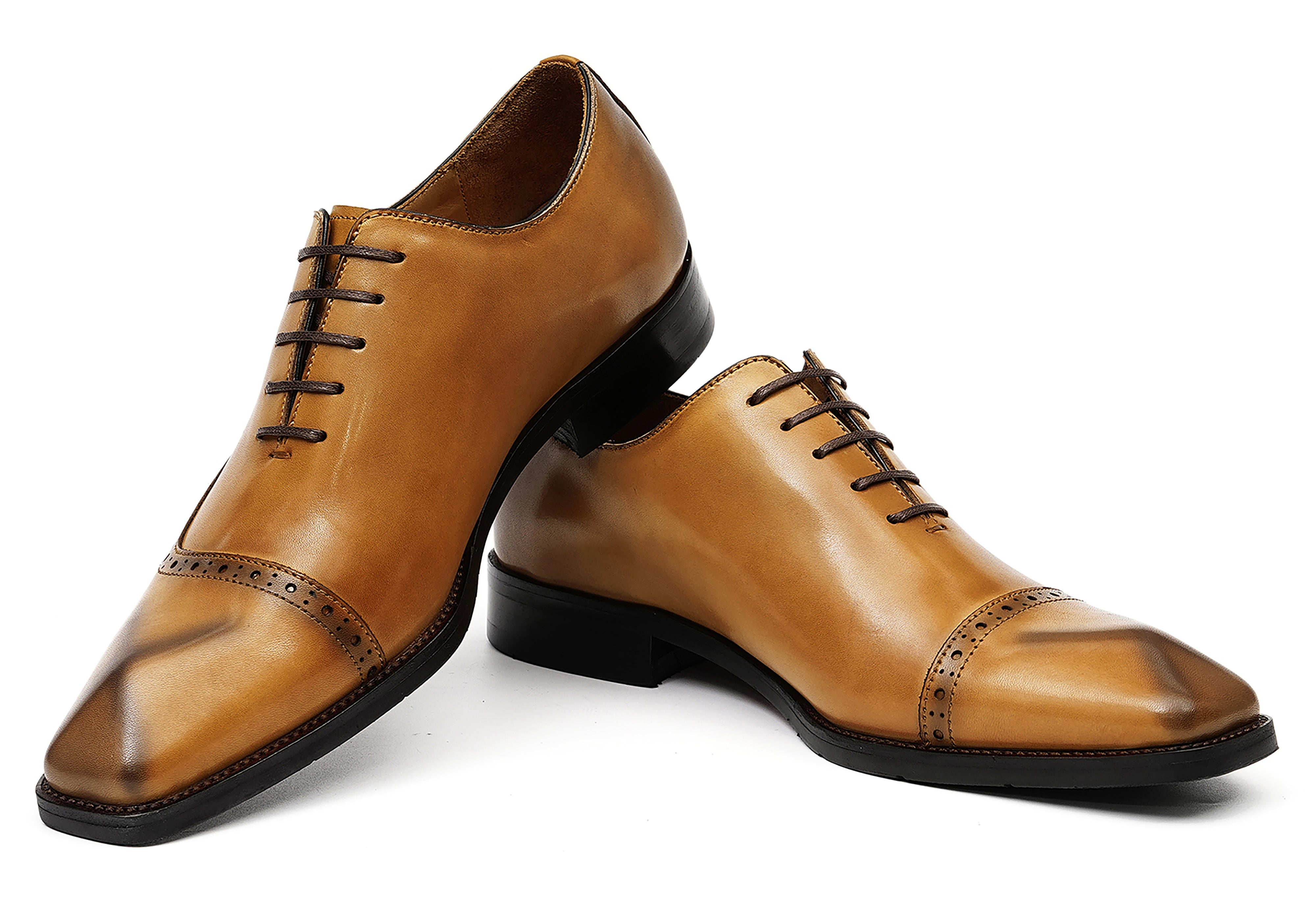 Men's Plain Toe Dress Brogues Oxfords