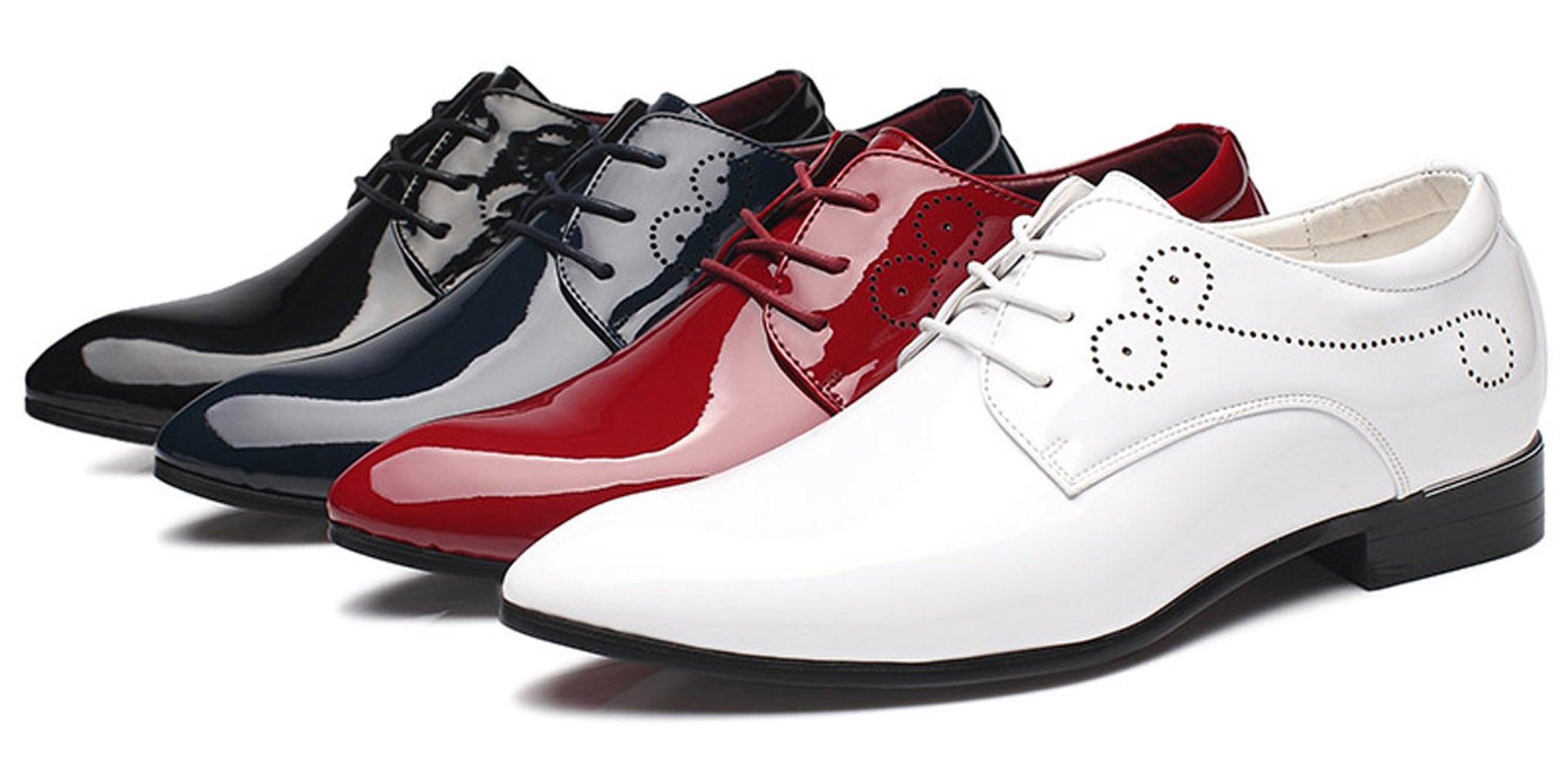Derby clásico liso para hombre