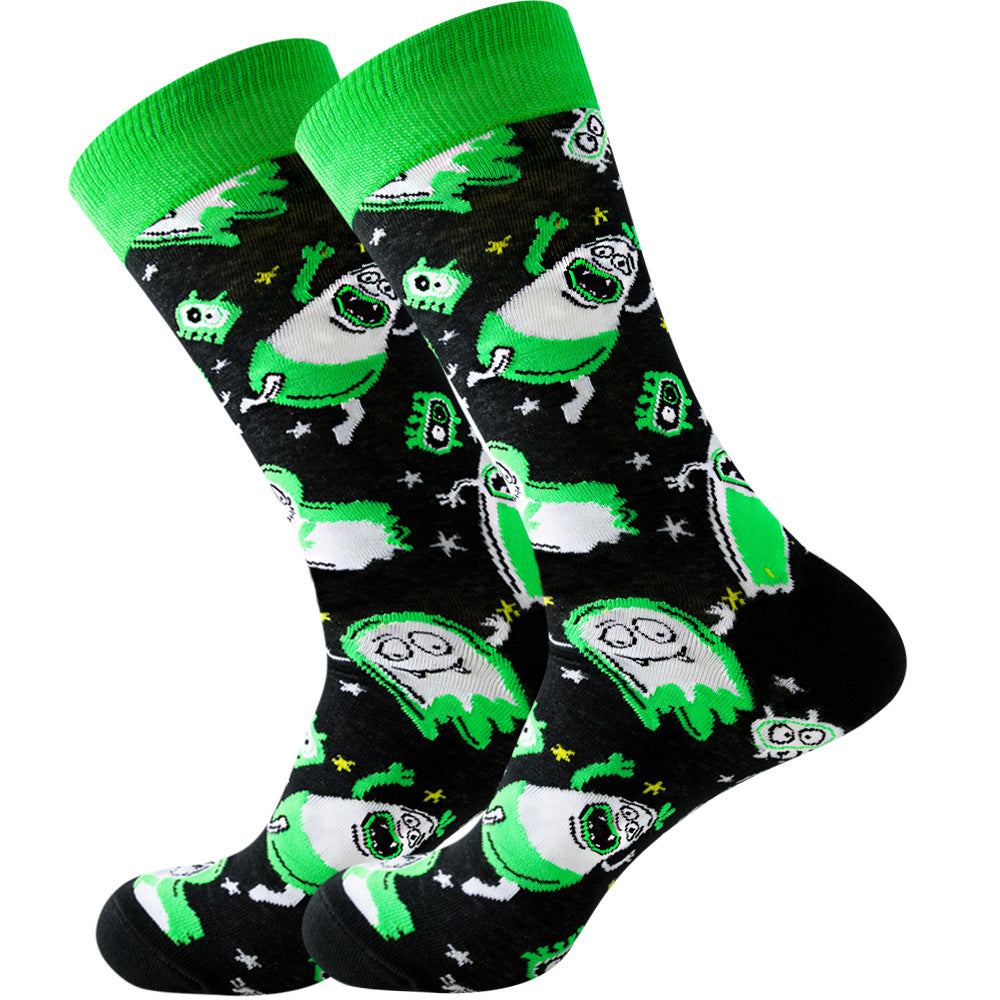 Animation Cotton Socks 1 Pair Set