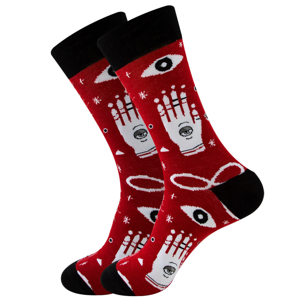 Fruits, Snacks & Space Socks 1 Pair Set