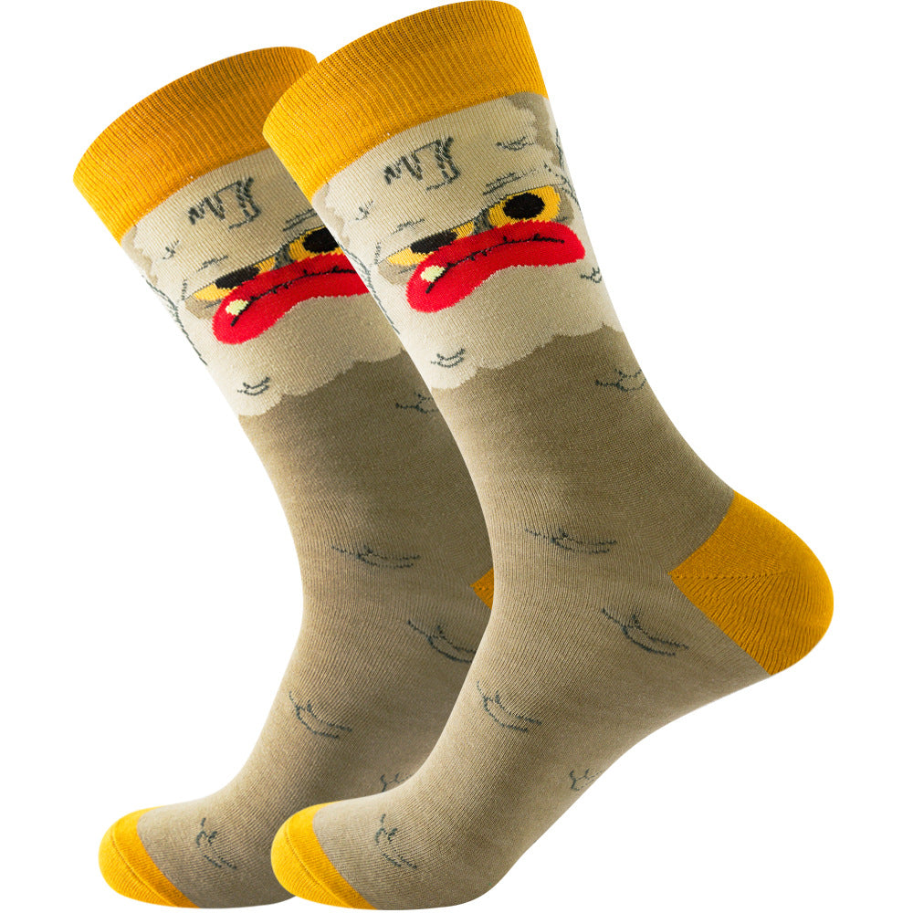 Animation Cotton Socks 1 Pair Set