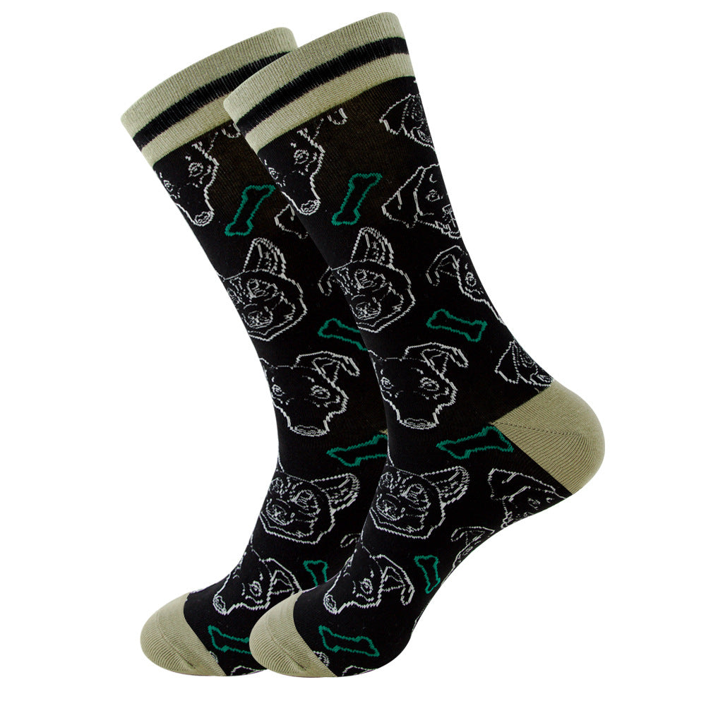 Fruits, Snacks & Space Socks 1 Pair Set