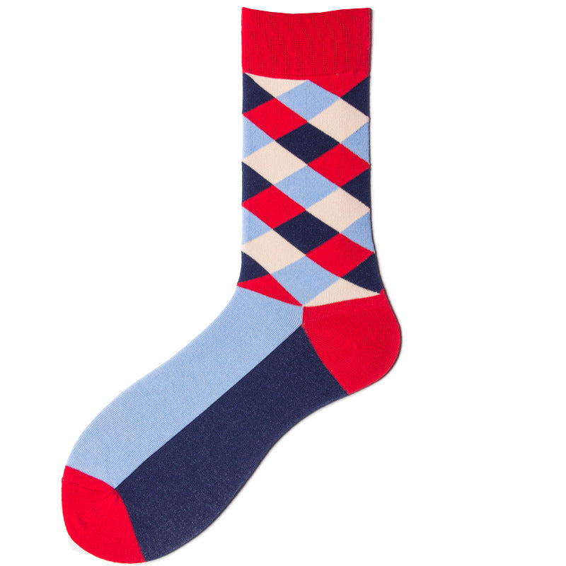 Classic Argyle Socks 1 Pair Set