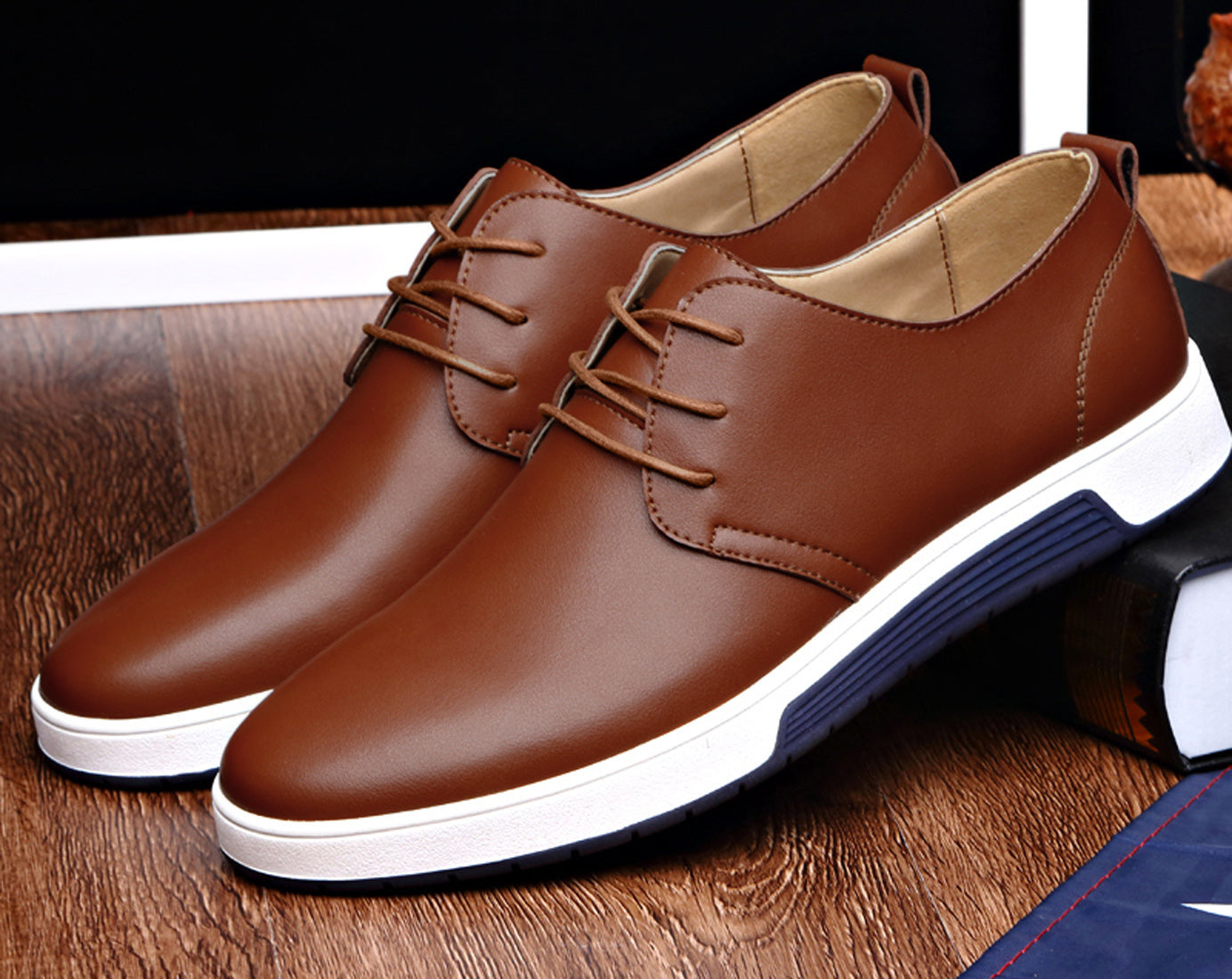 Men's Casual Derby Sneakers Shoes