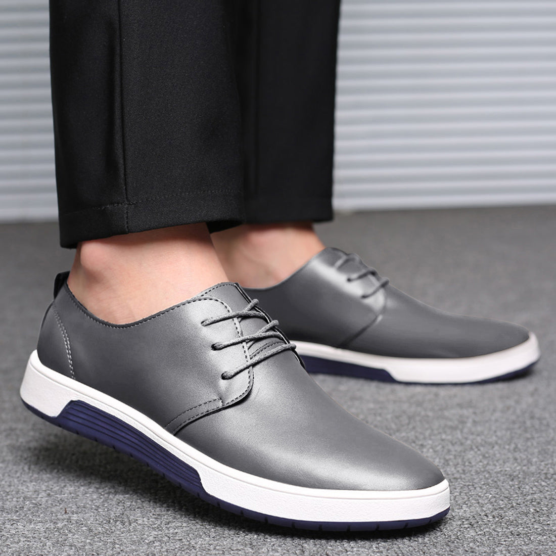 Men's Casual Derby Sneakers Shoes