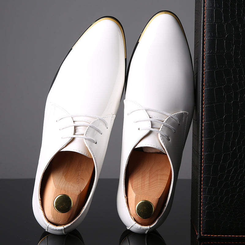 Men's Classic Shiny Plain Derby