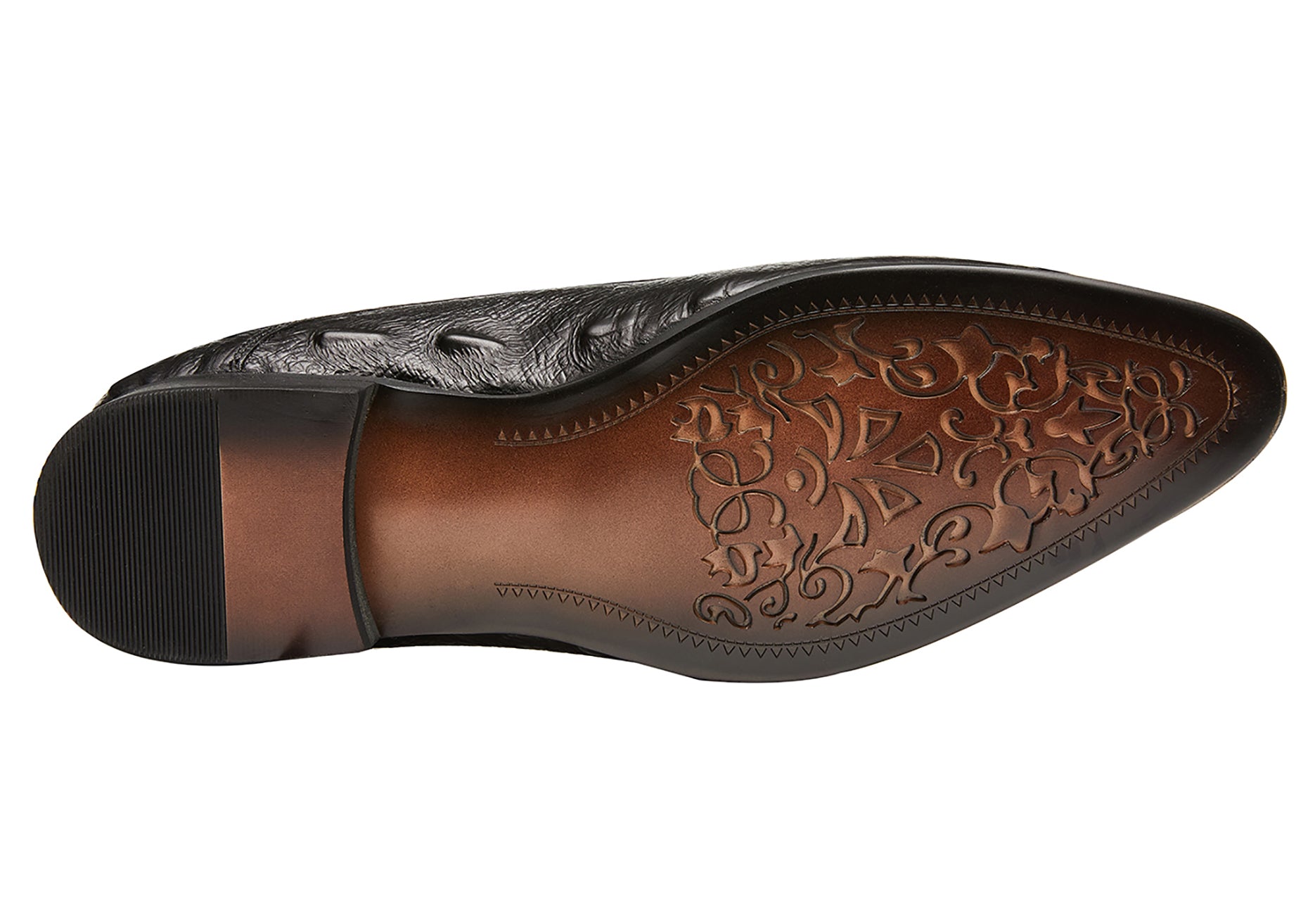 Zapatos Derby con punta de cocodrilo para hombre